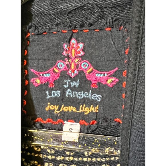 Johnny Was JW Los Angele Tribal Kimono Boho Cardigan Southwestern Embroidery (S) - Picture 10 of 12